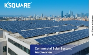 Commercial Solar System – Save Big on Business Power!
