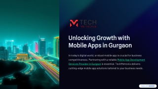 Unlocking Growth with Mobile Apps in Gurgaon