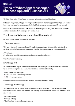 Types of Whatsapp
