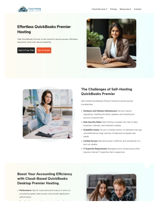 QuickBooks Premier Hosting Services