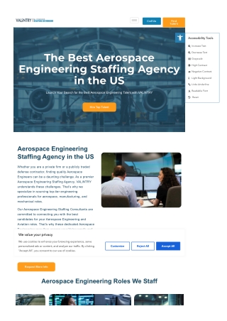 Aerospace Engineering Staffing Services