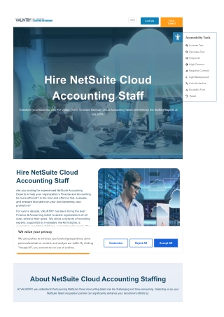 NetSuite Account Staffing Services