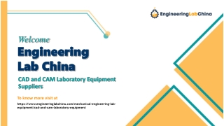 CAD and CAM Laboratory Equipment Suppliers