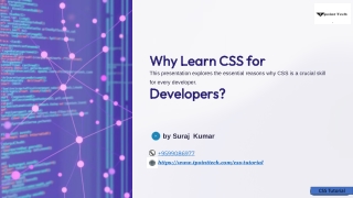 Why-Learn-CSS-for