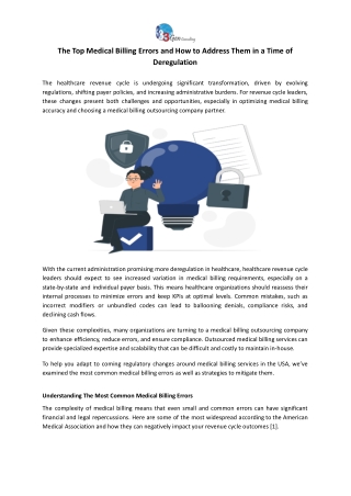 Top Medical Billing Errors & Fixes | 3Gen Consulting