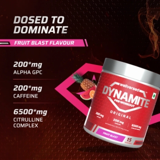 Pre Workout Powder for Energy, Strength & Better Focus Before Gym