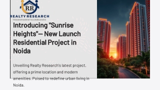 new launch residential project in noida