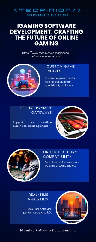 iGaming Software Development Crafting the Future of Online Gaming