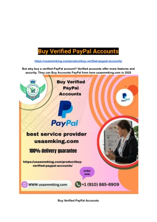 Buy Verified PayPal Accounts