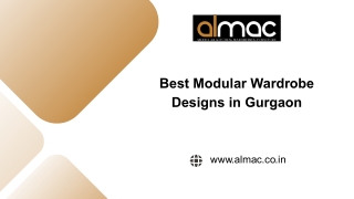 Best Modular Wardrobe Designs in Gurgaon