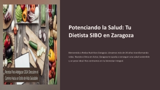 dietista sibo en zaragoza