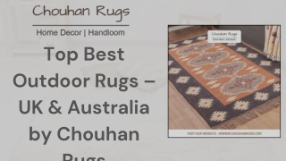 Premium Outdoor Rugs by Chouhan Rugs – USA & UK Range