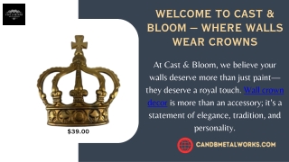 welcome to cast bloom where walls wear crowns