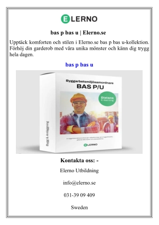 bas p bas u elerno se