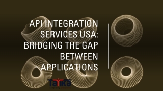 API Integration Services USA Bridging the Gap Between Applications