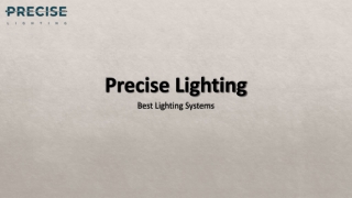 Illuminate Your Space with Style: Modern Desk Lamps by Precise Lighting