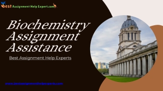 Master Biochemistry with Global Assignment Experts You Can Trust