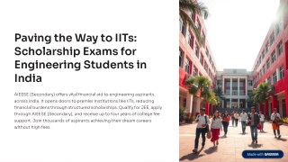 Paving-the-Way-to-IITs-Scholarship-Exams-for-Engineering-Students-in-India
