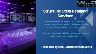 Structural Steel Detailing Services-ppt