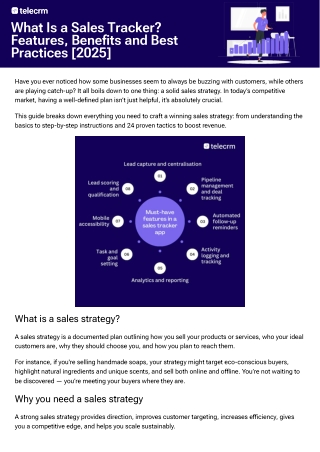 Sales Tracker
