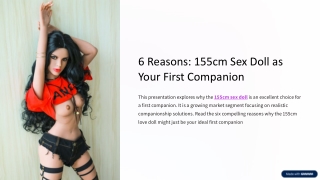 6 Reasons: 155cm Sex Doll as Your First Companion - JS Dolls