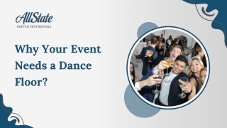 why your event needs a dance floor