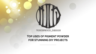 Top Uses of Pigment Powder for Stunning DIY Projects