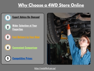Why Choose a 4WD Store Online