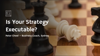 is your strategy executable