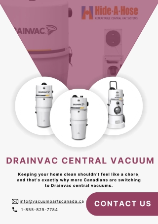 How to Maintain Your Drainvac Central Vacuum System