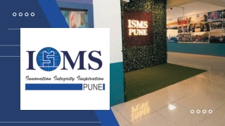 MBA in Finance Course at ISMS Pune