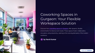 Flexible Office Solutions with a Coworking Space in Gurgaon