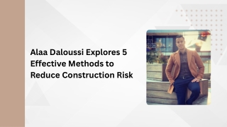 alaa daloussi explores 5 effective methods