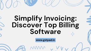 Simplify Invoicing Discover Top Billing Software