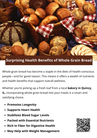 Surprising Health Benefits of Whole Grain Bread