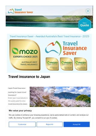 Japan Travel Insurance