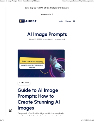 Guide to AI Image Prompts_ How to Create Stunning AI Images