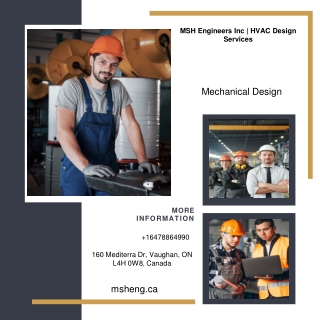 msh engineers inc hvac design services