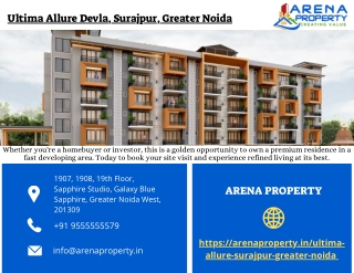 ultima allure devla surajpur greater noida