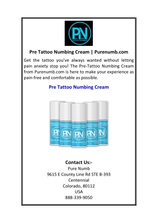 Pre Tattoo Numbing Cream Purenumb.com.pdf 4