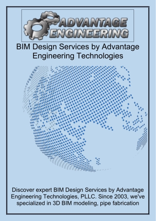 BIM Design Services by Advantage Engineering Technologies