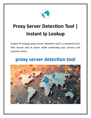 proxy server detection tool instant ip lookup