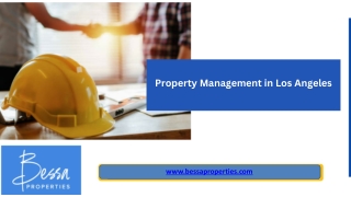 Property Management in Los Angeles - bessaproperties.com