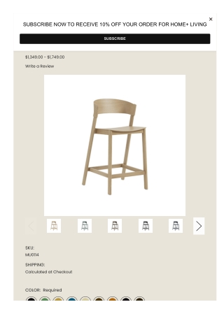 Muuto Cover Bar Stool