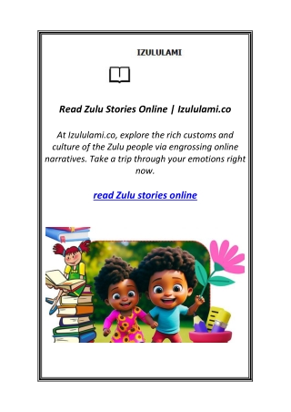 Read Zulu Stories Online | Izululami.co