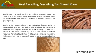 steel recycling everything you should know