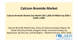 Calcium Bromide Market