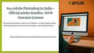 Buy Adobe Photoshop in India – Official Reseller