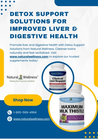 Detox Support Solutions for Improved Liver & Digestive Health - www.naturalwelln