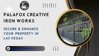 Secure & Beautify Your Property with Iron Fencing – Las Vegas